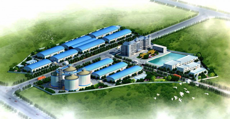 湖南金三和粮油有限公司鸟瞰图